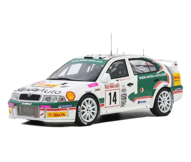 1:18 Skoda Octavia #14 D.Auriol Rally Monte Carlo 2003