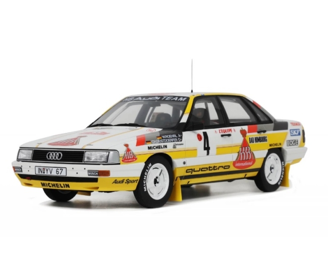 1:18 Audi 200 Quattro #4 W.Rohrl Rally Monte Carlo 1987
