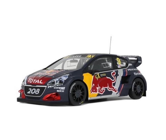 1:18 Peugeot 208 WRX #9 S.Loeb Rally Belgium 2016