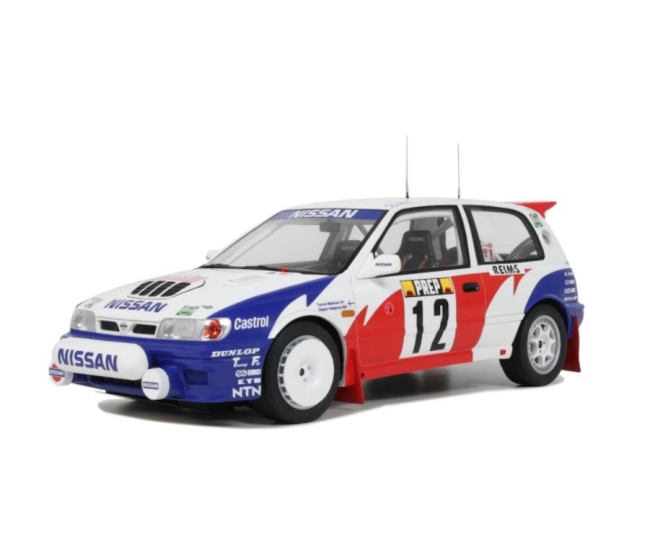 1:18 Nissan Sunny GTI-R #12 T.Makinen Rallye Monte Carlo 1992