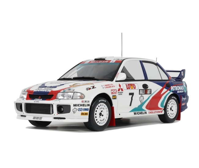 1:18 Mitsubishi Lancer Evo3 Gr A #7 T.MakinenRally Australia 1996