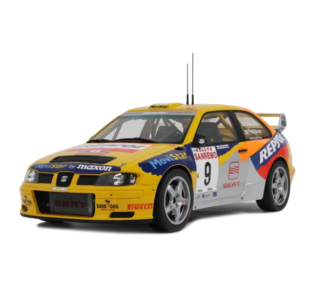 1:18 Seat Cordoba Evo 2 WRC #9 Rovanpera Rally San Remo 1999